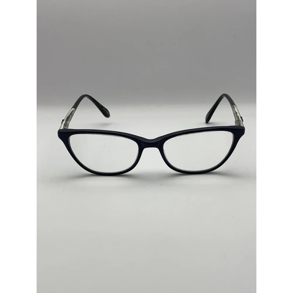Karen Kane Moonstone Eyeglasses 51-16-135 Navy Cat Eye Womens Frame Only